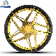 High Polished 20 Inch Golden Wheels Forged Wheels for BMW/Benz manufacturer