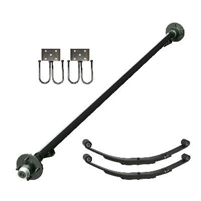 MAGIC TILT 56" Square Galvanized Boat Trailer Axle (1,500 lb.)