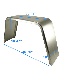 36x10 Smooth Aluminum Single Axle Jeep Style Utility Trailer Fender