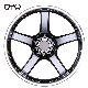 High Performance Auto Parts Black Chrome Car Rims 18*8 Inch Alloy Wheels