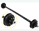  7,000 lbs Trailer Axle With Electric Brakes - Easy Grease - 8 on 6-1/2 Bolt Pattern - 94