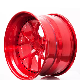  Customization Deep Dish Brushed Red 18 19 20 2122 Inch 3 Piece Wheels