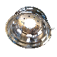  China Origin Forged Aluminum Alloy Truck Wheels 22.5X9.0 with 10 Nut Holes