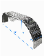 66x9 Aluminum Tread Plate Trailer Fender - Tandem Axle Teardrop - One Fender