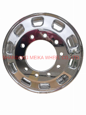 22.5X8.25 Quality Forged Alloy Rims with Trapezoid Wind Hole