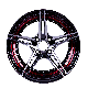  China OEM 15 Inch 4X100 Polish Lip Auto Racing Car Aluminum Alloy Wheel Rims