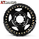  4X4 off Road Beadlock Grossy Black Steel Wheel Rim