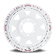 16 Inch 6 White Painted Rim Spoke 6-139.7 Trailer Steel Wheels manufacturer