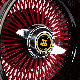  13 Inch Forged Wire 100 Spoke Knock off Wheels