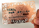  Business Card Printing High-Grade Hollow Color Sign
