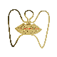  Gold Metal Electrocplating Chemical Etching Craft Artwork Ornaments