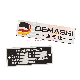 Information Identification Metal Label Card for Mechanical Equipment manufacturer