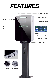  Hot Sale Floor Mount Single or Three Phase APP or RFID Card AC 7kw 11kw Fast Home EV Charger with Type 2 Plug