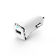 Universal DC12/24V with Grey Ring Car USB Charger