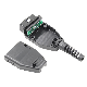  OBD2 Obdii Enclosure with J1962 OBD2 Male Connector Straight Pins