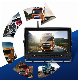  Wemaer OEM 10 Inch Quad Split Vehicle Safety Car Rear View Camera Kit HD Waterproof Night Vision Monitor for Truck Bus RV Heavy-Duty Vehicles 12V-35V