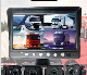  Wemaer OEM Multi-Camera Monitor System Kit Quad View LCD Display Screen Waterproof Rated Round & Square Rear View Backup Cameras W/Night Vision Illumination