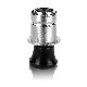  12V Dual USB Port Car Charger Socket Plug Cigarette Lighter Outlet for Auto Boat Waterproof Mobile Phone Charging Adapter