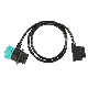  J1939 9p Dual Headed to OBD2 Female Riht Angled Split Cable