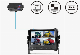  7inch 4CH HD 1080P Car Mobile DVR Monitor with GPS Tracking