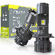  H4 LED Mini Projector Lens Motorcycle Headlight
