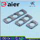  One/Two/Three Hole Flat Plate Panel for USB Voltmeter Cigarette Lighter Plug Socket