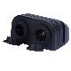  Waterproof Dual-Hole Cigarette Lighter Power Socket Professional Cigarette Lighter Socket with Tent Base Auto Parts