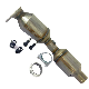 Professional Car Metallic Three Way Mini Direct Fit Catalytic Converter for Toyota Prius manufacturer