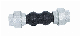  Double Ball Rubber Expansion Joints Threaded Ends