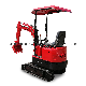 Changchai Engine Hydraulic Crawler Backhoe Bucket Mini Small Excavator Digger 12