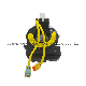 Auto Parts Clock Spring Spiral Cable OEM 93490-3r321 for KIA