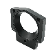  High Quality CNC Machined 6061 Billet Aluminum Throttle Body Manifold Adapter with Black Anodized