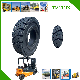  Scissor Lift Tractor Otrbackhoe Trailer Skid Steer Bulldozer Boom Lift Reachstacker Solid Forklift Mine Loader off Road Press-on Tire / Tyre (28*9-15)