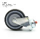  125mm Shopping Cart Trolley Special Stem Caster - Supermarket TPR Wheels