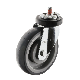  100 125mm Fixed Type TPR Noiseless Trolley Caster