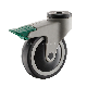 100mm 125mm Bolt Hole Type Medical Hospital Bed Castor with Brake