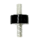  Anti-Slip Stud Bolt M12 Rubber Shock Absorber Isolation Mounts Pads