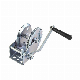 Trailer Parts 1200lbs Boat Trailer Hand Winches Single-Speed Trailer Winch Utility Winch with Rope or Strap