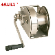 Stainless Steel 1800lbs Manual Wire Rope Winch with CE Approved