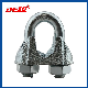  Fasten Tool DIN741 Wire Rope Clip / Malleable Steel Cable Clamp
