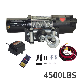  Powersports Winch 4500 Lbs with All Metal Gear End Housing