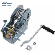 600lbs 2-Speed Gear Towing Hook Boat Trailer Hand Winch