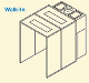  China Manufacturer Hongyuan Walk-in Type Manual Powder Coating Booth