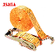 CE/GS Certification Polyester Cargo Ratchet Lashing Strap Ratchet Tie Down