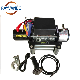  Good Quality 2000-12000lbs 12V 24V 4X4 Car Electric Winch with Synthetic Rope