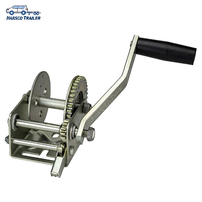 900 Lbs Single Speed Boat Trailer Hand Winch - 7" Handle