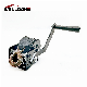  600lbs / 800lbs Geared Boat Trailer Manual Hand Winch with 50mm Webbing Strap