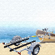  Galivanized Carpet Skid Trailer for Motorboat