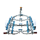  1t Galvanized Roller Trailer for Rubber Boat