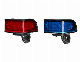 Lte1705 Red Blue Waterproof R10 Motorcycle LED Front Warning Light